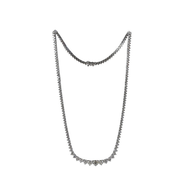 Maria Jose Jewelry 12kt Diamond Riviera Necklace