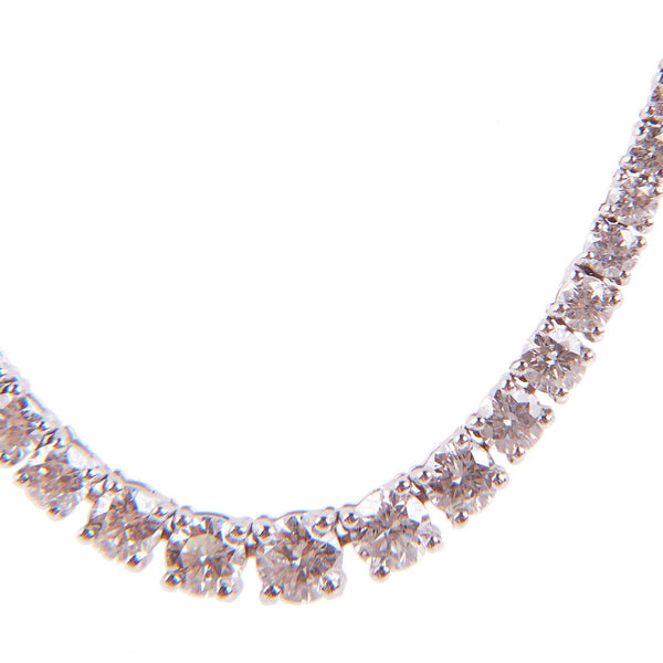 Maria Jose Jewelry Diamond Riviére Necklace