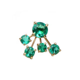 Maria Jose Jewelry Constellation Earrings image of emerald earring