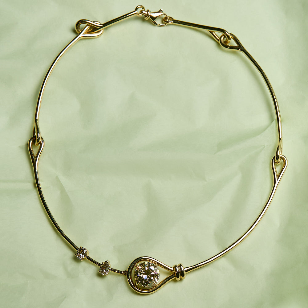 Diamond Choker Necklace