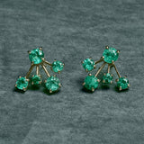 Emerald Constellation Earrings