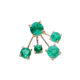 Maria Jose Jewelry Emerald Constellation Earrings image of the right earring