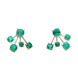 Maria Jose Jewelry Emerald Constellation Earrings 