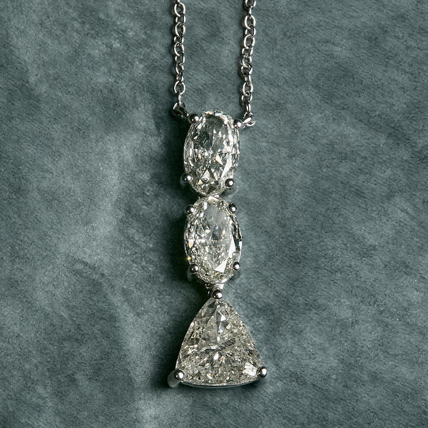Triad Diamond Necklace