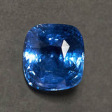 Maria Jose Jewelry 6.04 Carat Blue-Purple Sapphire Ring Detail