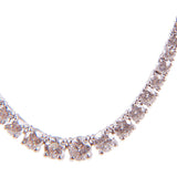 Maria Jose Jewelry Diamond Riviére Necklace Detail