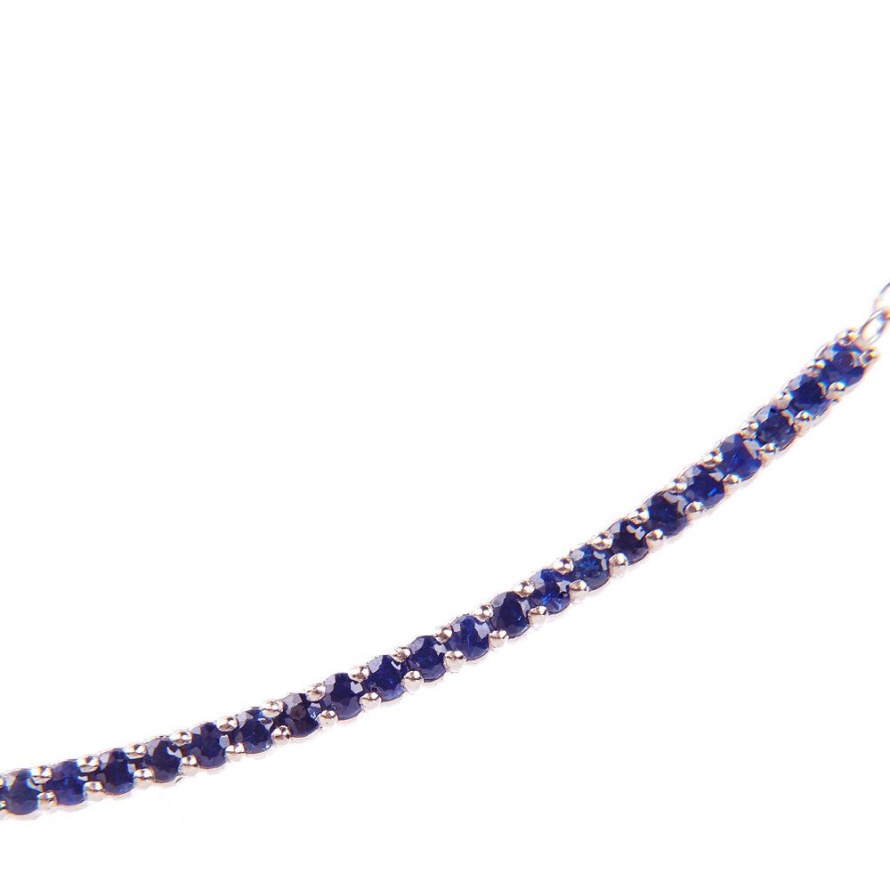 Maria Jose Jewelry Sapphire Diamond String Necklace